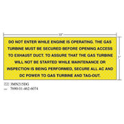 3M(TM) Diamond Grade(TM) Safety Sign 3MN215DG "DO NOT TAG OUT", 10 in x 3 in, 10 per package