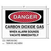 3M(TM) Diamond Grade(TM) Fire Fighting Sign 3MN301DG "DANGER IMMED", 9 in x 6 in, 10 per package