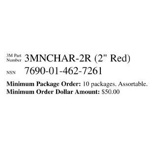 3M(TM) Luminous Film 6900, Ship Board Label Kit 3MNKITR, Red Numbers and Letters