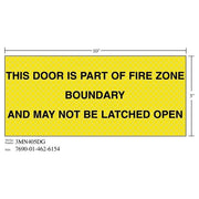 3M(TM) Diamond Grade(TM) Ventilation Sign 3MN405DG "THIS OPEN", 10 in x 3 in, 10 per package