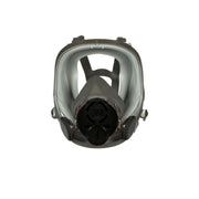 Full Face Respirator, Small, Gray, Reusable, Facepiece, 4/CS