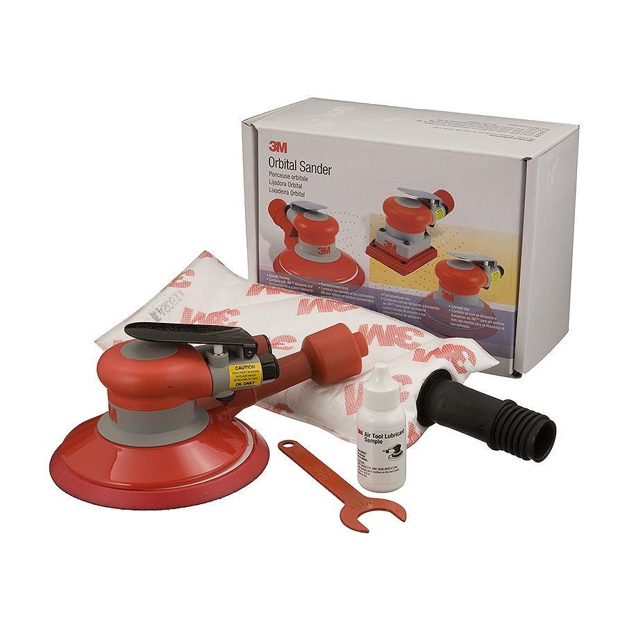 3M(TM) Random Orbital Sander 20208, 6 in Self-Generated Vacuum 5/16 in Orbit, 1 per case
