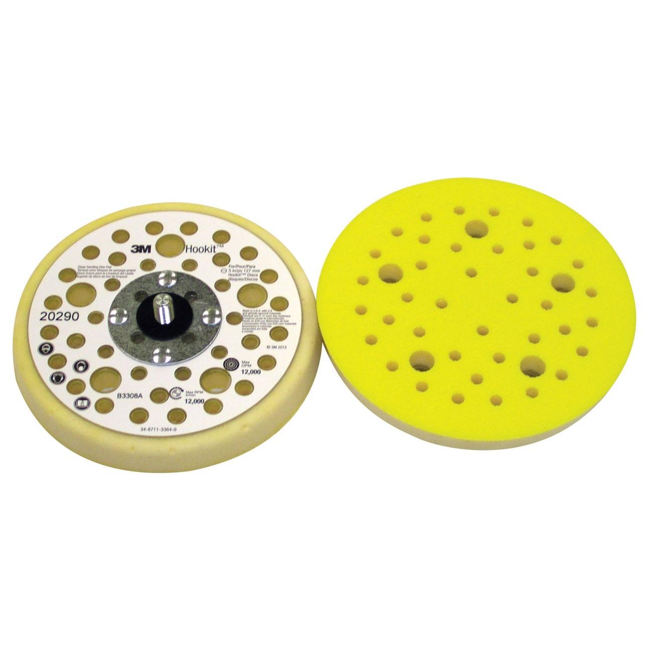 3M Clean Sanding Low Profile Finishing Disc Pad PN20290, 5 in x 11/16 in 5/16-24 External 40 Holes, 10 per case