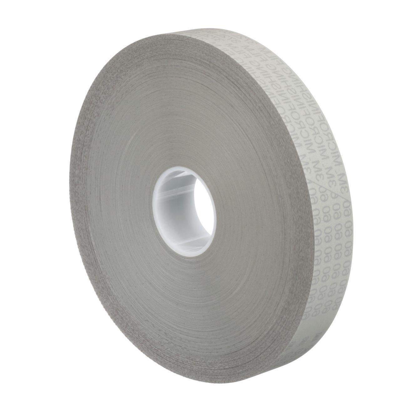 3M(TM) Microfinishing Film Roll 372L, 2-3/4 in x 164 ft x 1 in 30 Micron ASO Plastic Core, 1 per case