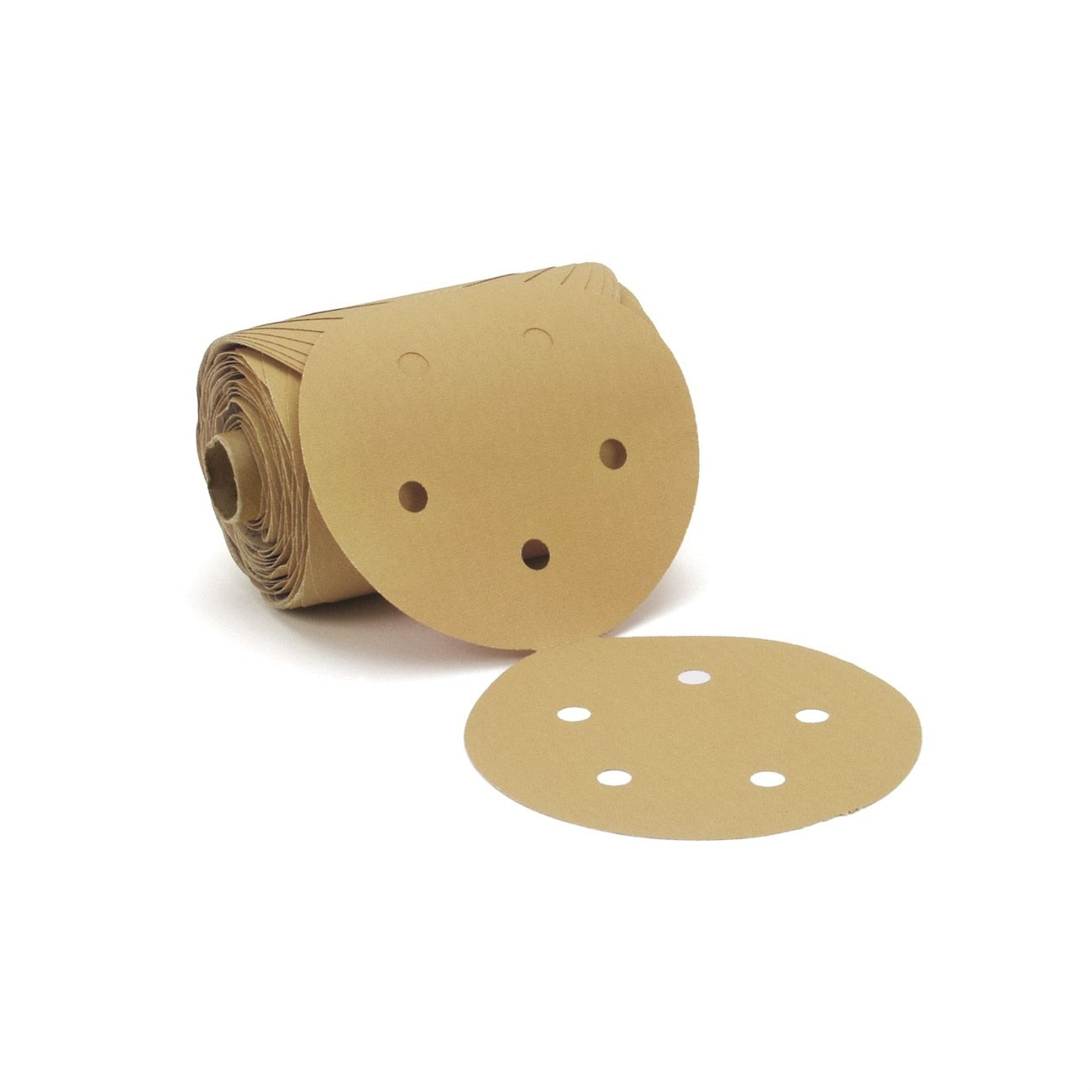 Disc Roll, Stikit™, 236U, Coated, 5 Inch Dia, P120 Grit, AO, 100/RL, 4 RL/CS