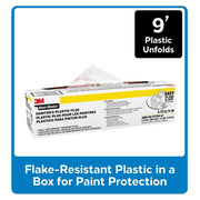 3M(TM) Hand-Masker(TM) PAINTER'S PLASTIC PLUS MFB-9, 9 ft x 400 ft (2,74 m x 121 m)