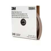 3M(TM) Utility Cloth Roll 211K, 1-1/2 in x 50 yd 240 J-weight, 5 per case