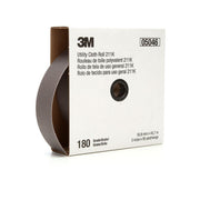 3M(TM) Utility Cloth Roll 211K, 2 in x 50 yd 180 J-weight, 5 per case