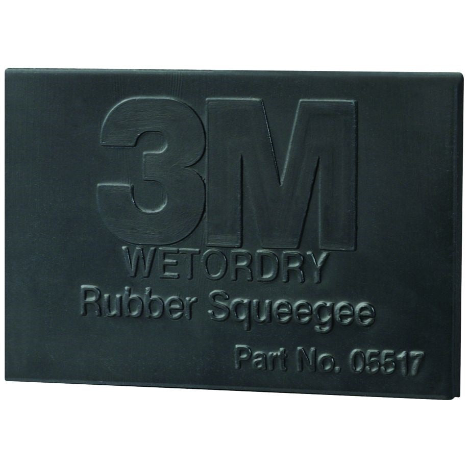 3M(TM) Wetordry(TM) Rubber Squeegee, 05518, 2 in x 3 in, 50 per case