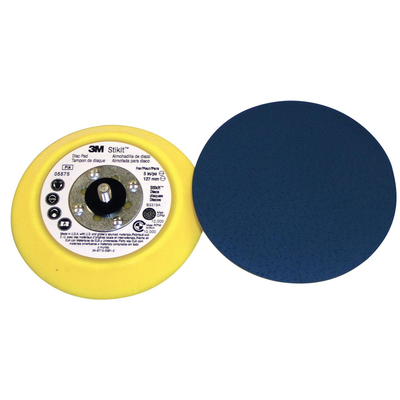 3M Stikit Disc Pad 05575, 5 in x 3/4 in 5/16-24 External, 10 per case