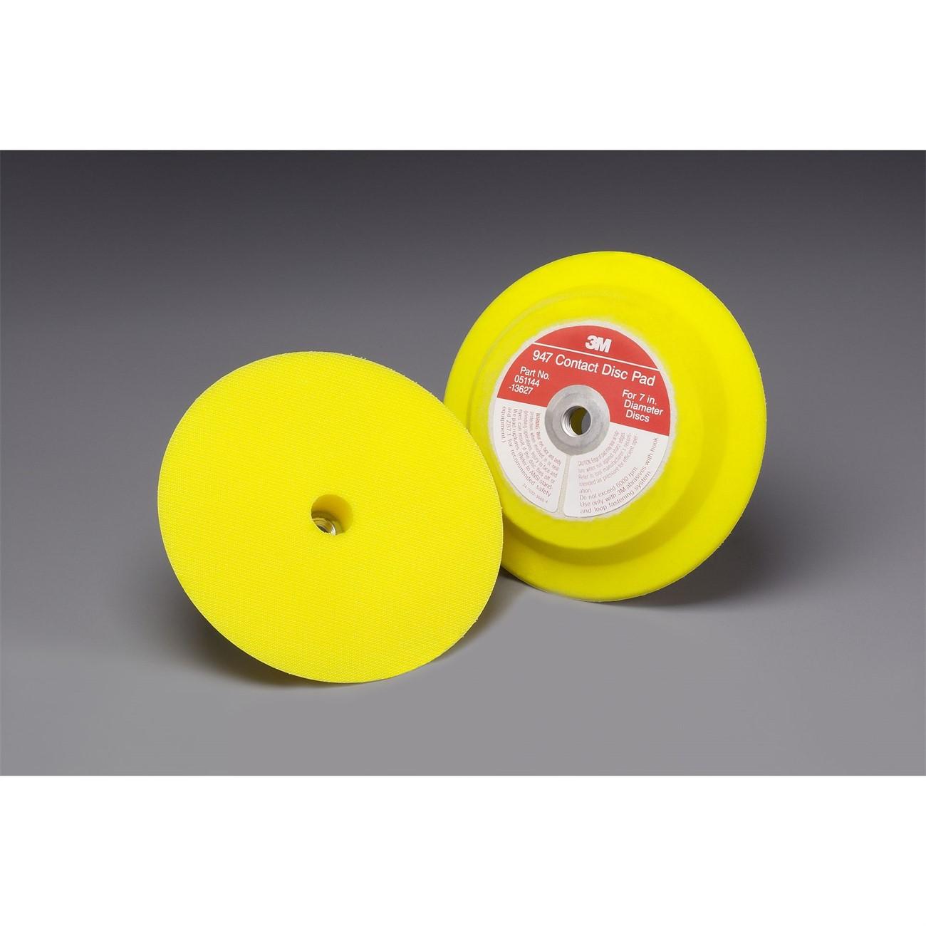 3M Disc Pad Holder 947, 7" x 1" x 5/8" 5/8-11 Internal, 1 per case