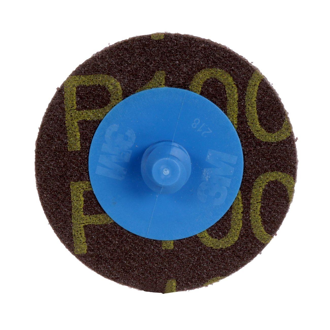 Disc, Roloc™, 361F, Coated, 2 Inch Dia, P100 Grit, AO, 200/CS