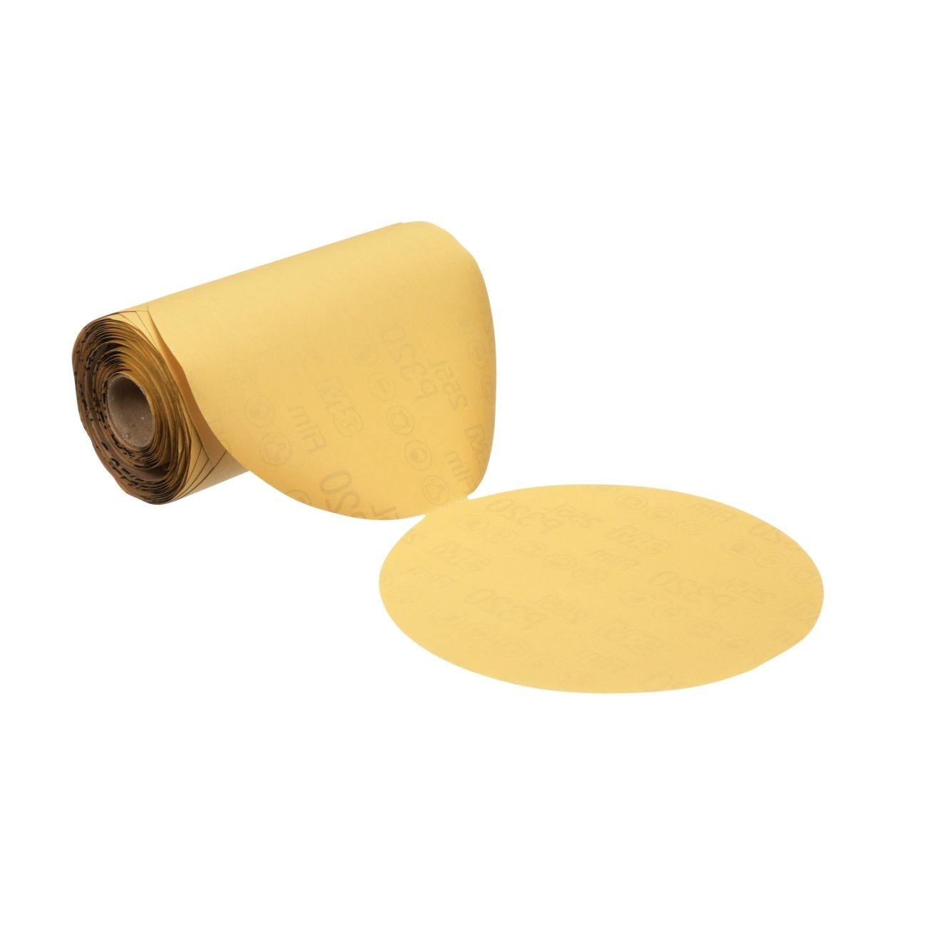 Disc Roll, Stikit™, 255L, Coated, 5 Inch Dia, P400 Grit, AO, 125/RL, 4 RL/CS