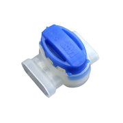 3M Scotchlok Electrical IDC 314-POUCH, Pigtail, Self-Stripping, Blue, 22-14 AWG, 50 per pouch, 500 /Case