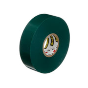 Electrical Tape, Scotch Vinyl Electrical Color Coding Tape 35-Green-3/4, 3/4 in x 66 ft (19 mm x 20,1 m), 100 per case