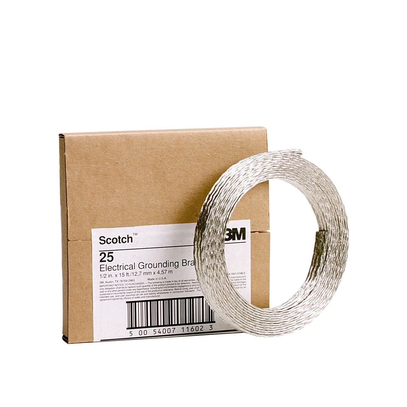 ScotchÂ® Grounding Braid 25