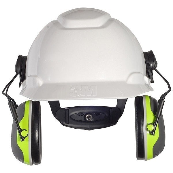Earmuffs, Helmet Attached Position, 25-27 dB NRR