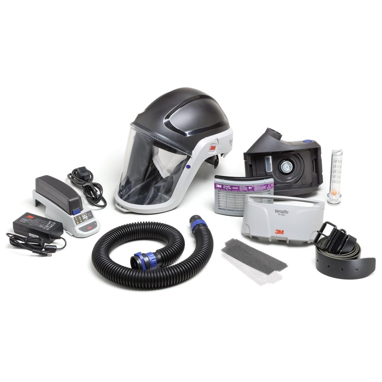 3M™ Versaflo™ TR-300N+ HIK PAPR Kit w/ Hard Hat, Battery & Charger
