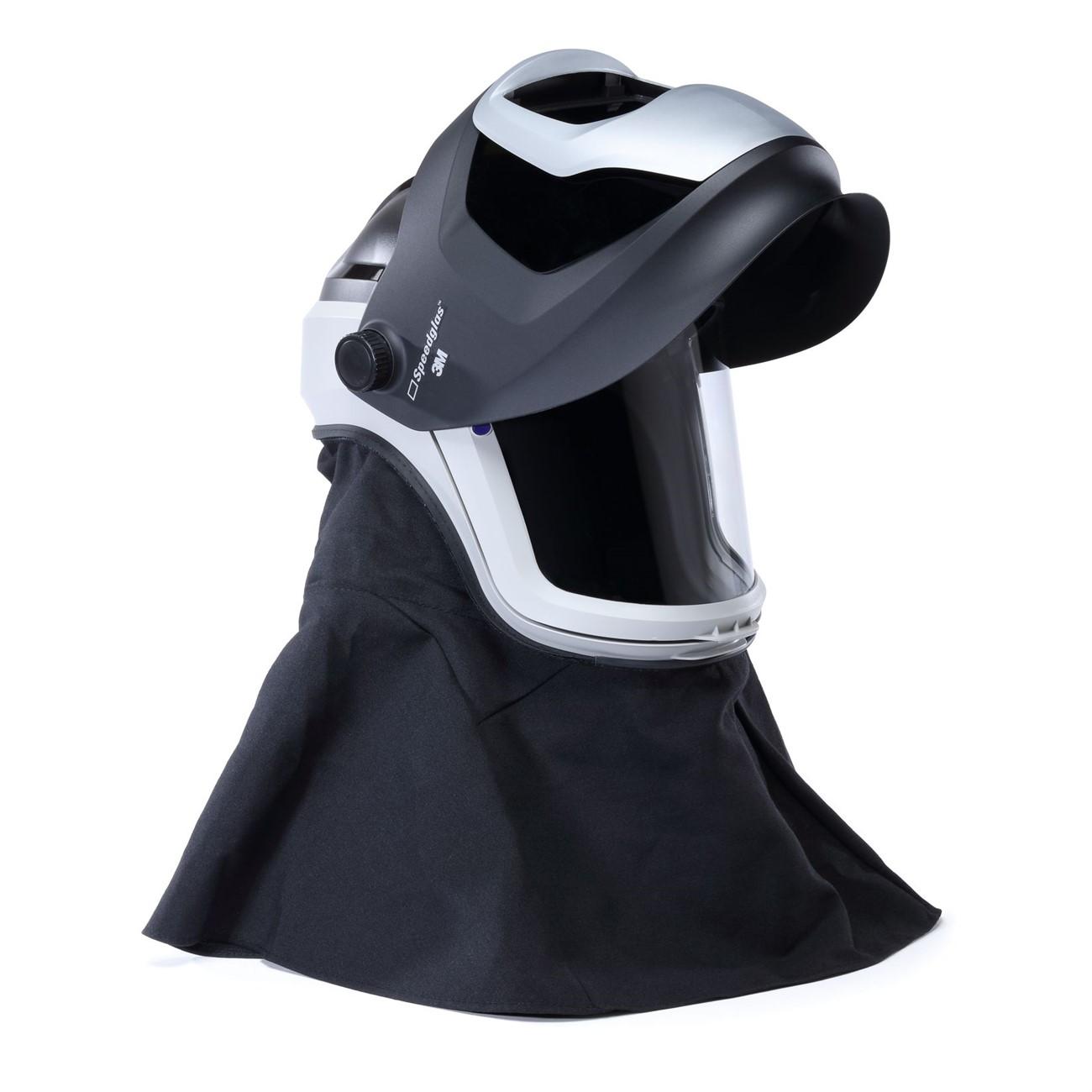 3M™ Versaflo™ Respiratory M-Series Helmet Assembly with Flame Resistant Shroud and Speedglas™ Welding Shield, M-407SG, No ADF