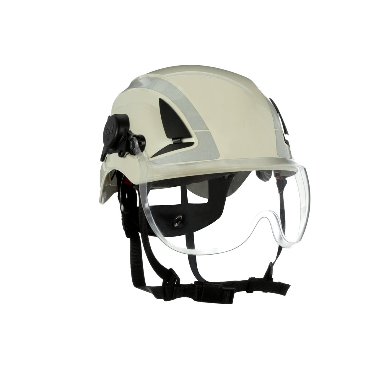 3M Short Visor for Safety Helmet, Clear, A/F, 10/case