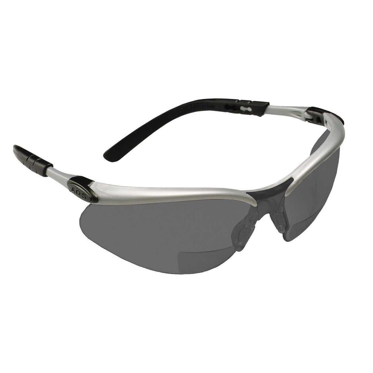Safety Glasses, BX™, Protective Eyewear, Reader, Gray, 20/CS