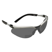 Safety Glasses, BX™, Protective Eyewear, Reader, Gray, 20/CS