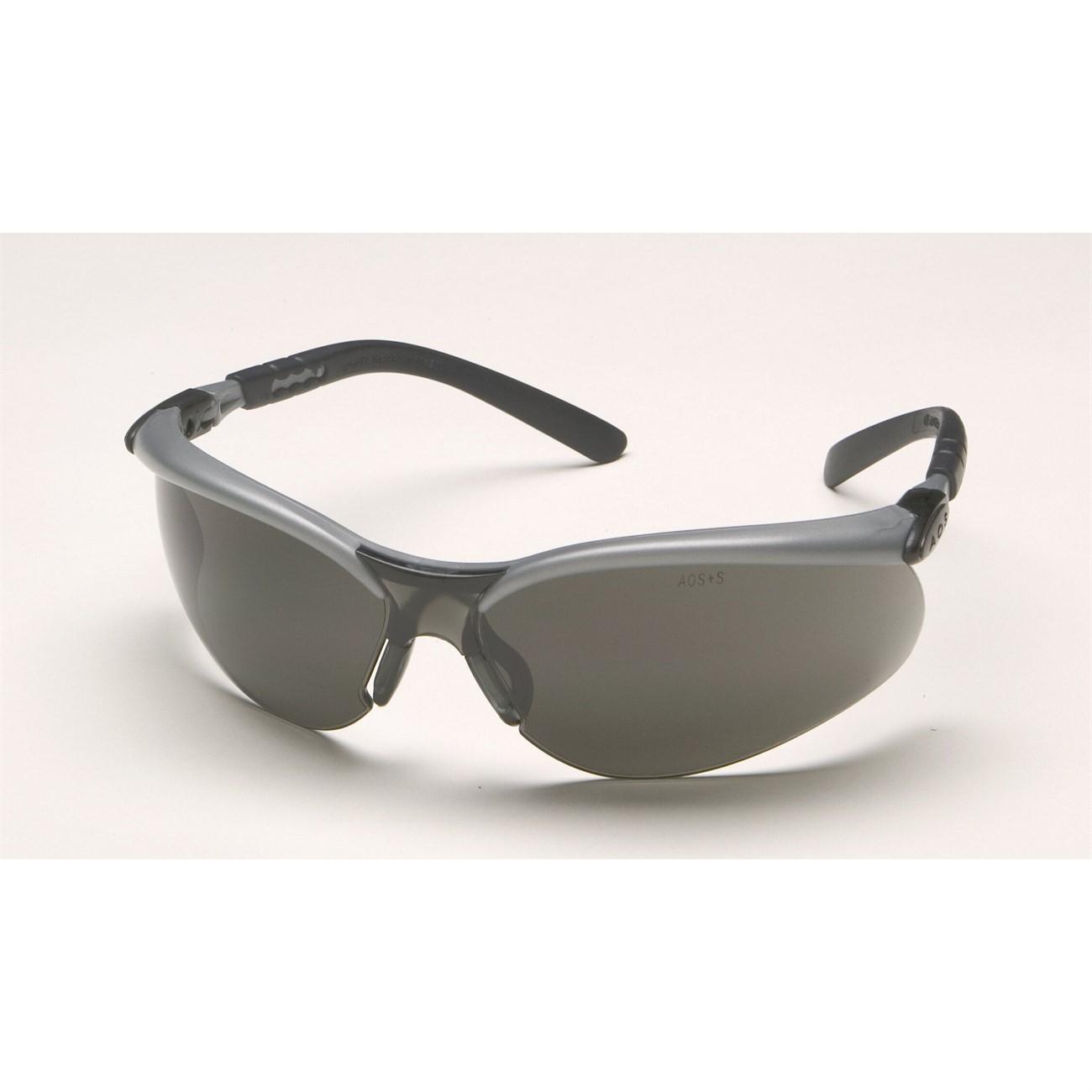 Safety Glasses, BX™, Protective Eyewear, Gray, Adjustable, 20/CS