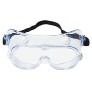 Safety Goggle, 40660-00000-10, Clear, Uncoated, Indirect, 10/CS