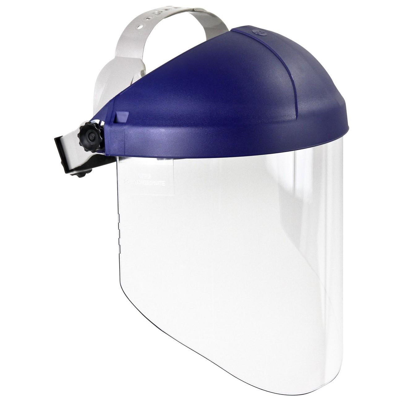 3M(TM) Ratchet Headgear H8A, Head and Face Protection 82783-00000, with 3M(TM) Clear Polycarbonate Faceshield WP96 5 ea/cs  3M Stock#:  7000127244