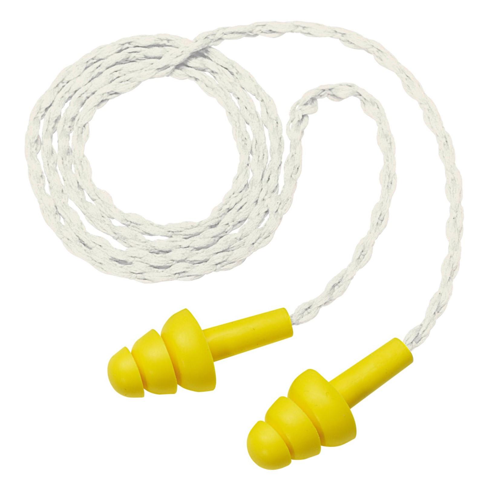 3M(TM) E-A-R(TM) UltraFit(TM) Earplugs with Cloth Cord, Hearing Conservation 340-4036 in Poly Bag 400 PR/Case, Replaces: 1270 - MMM51131-52849