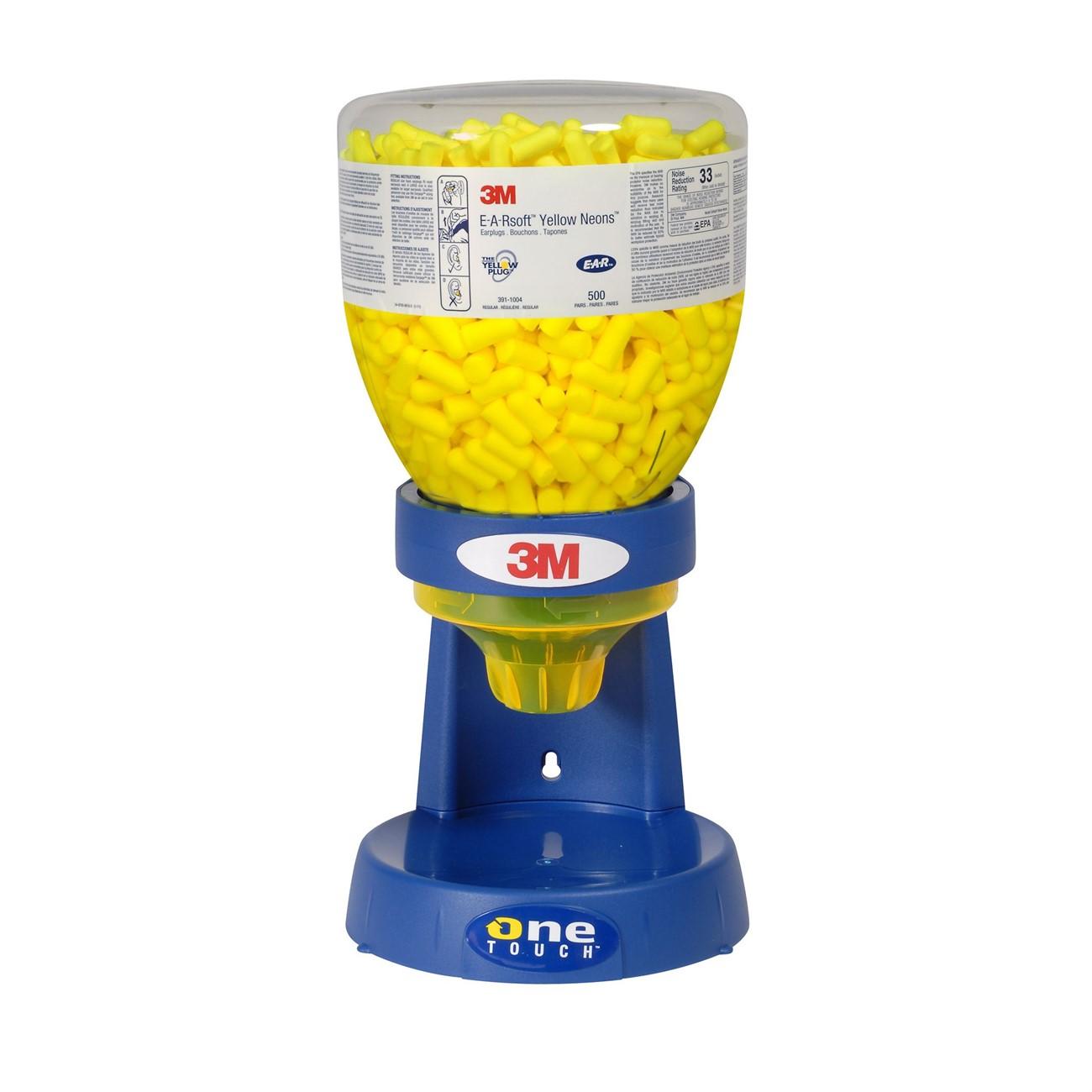 Earplugs Refill, E-A-Rsoft™ Yellow Neons™, 391-1005, Large, 1600 PR/CS