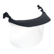 3M(TM) Peltor(TM) Clear Acetate MultiVisor(TM) Faceshield System V4D-10P, Face Protection with Anti-Fog Coating 10 ea/cs
