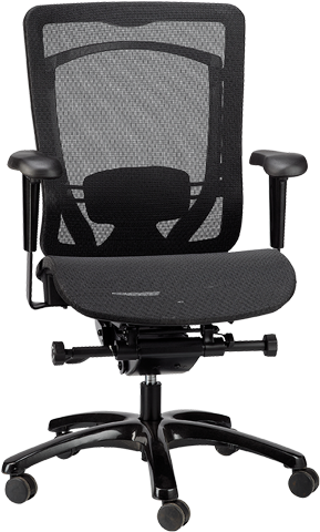 Apollo Ii Multi/Function High Back(With Adjustable Lumbar Pad) - Black