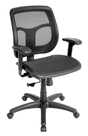 Apollo All Mesh Chair W/Synchro - Black