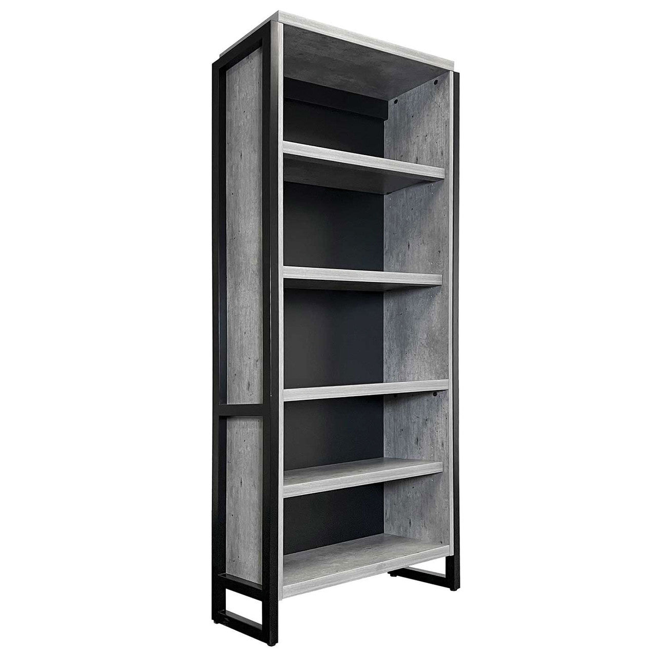 OfficeSource Artisan Open Bookcase - Cement