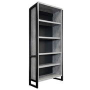 OfficeSource Artisan Open Bookcase - Cement