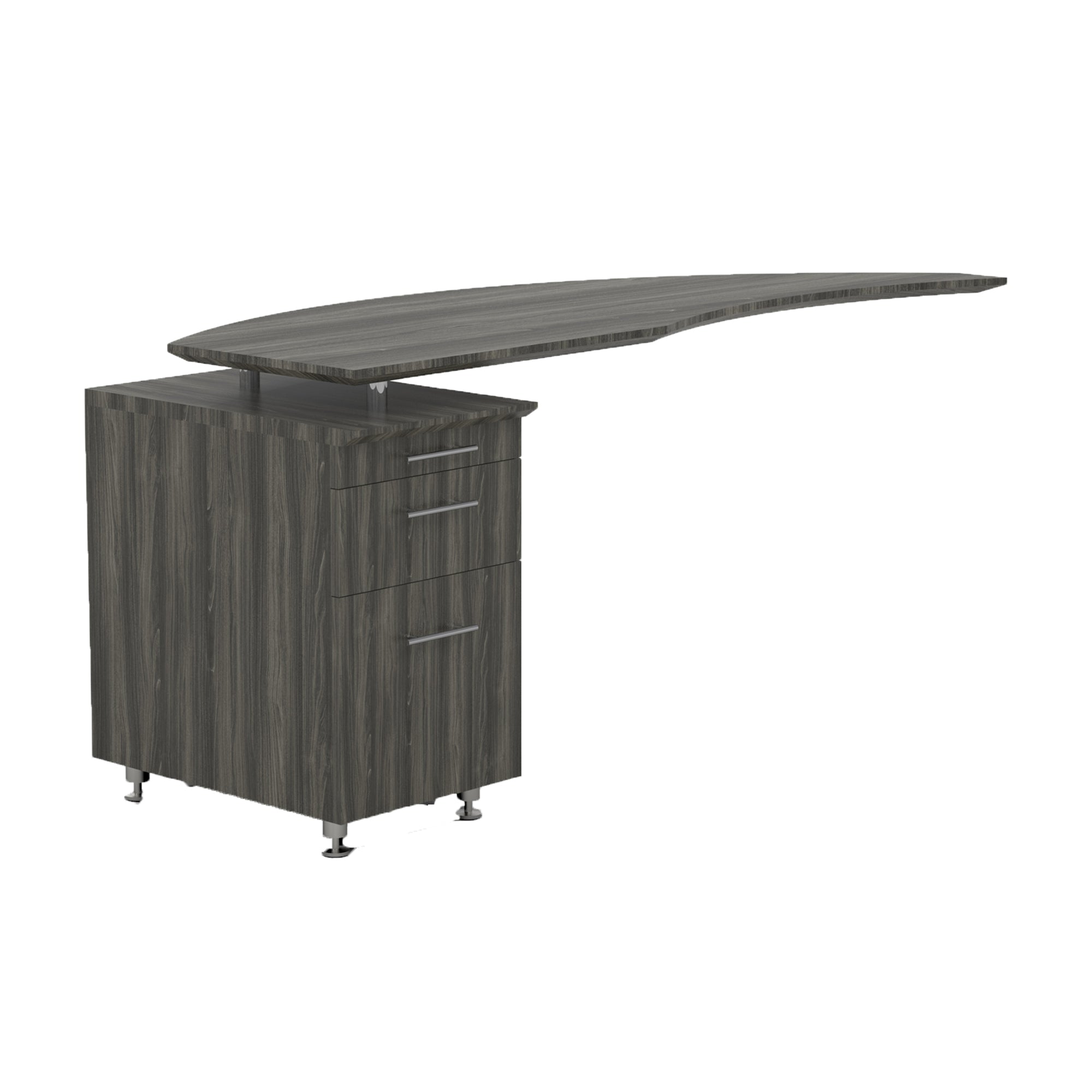 Medina Dsk Return/Pedestal Lh