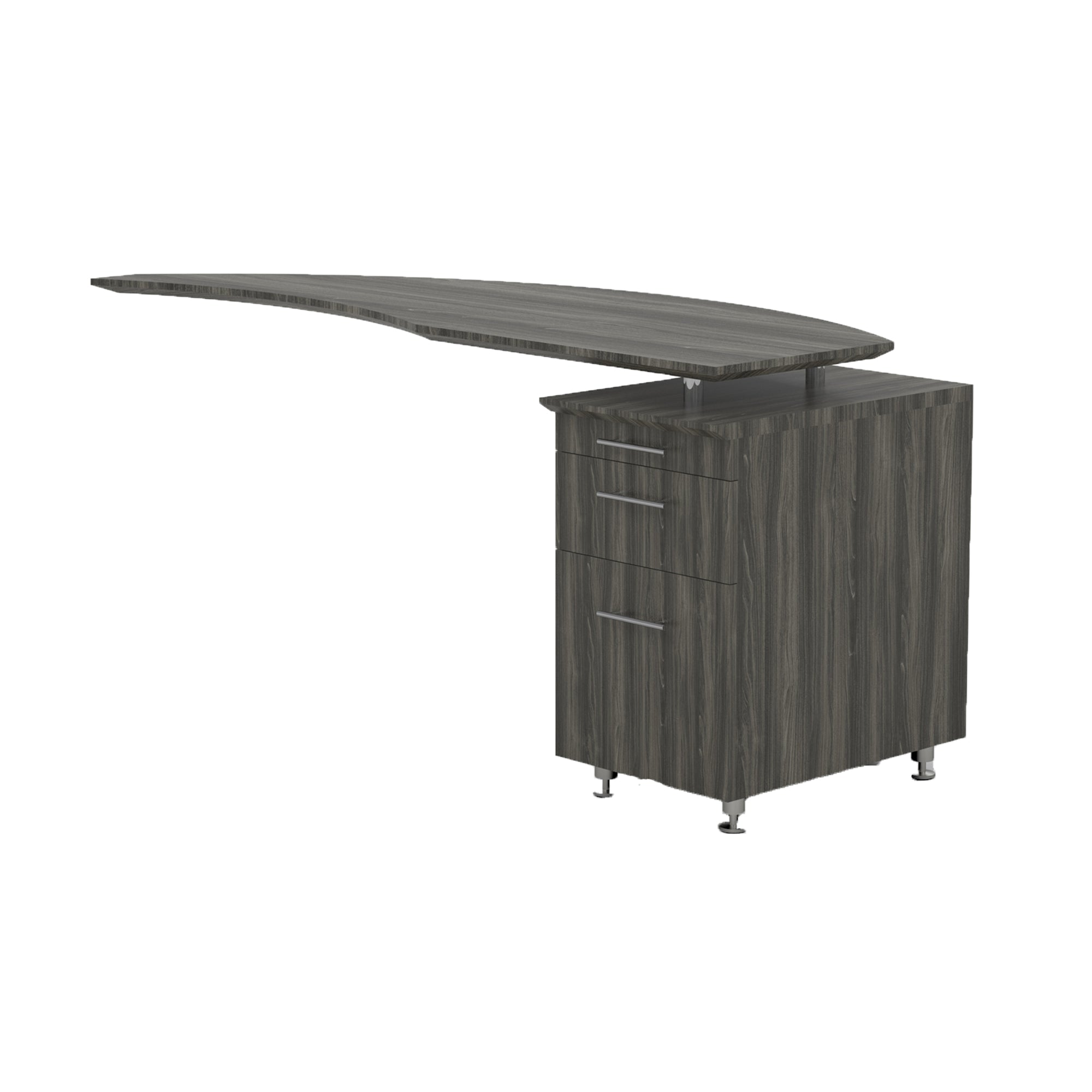 Medina Dsk Return/Pedestal Rh
