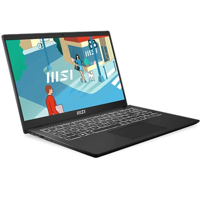 MSI - Modern 15 B13M 15.6" Full HD Laptop - Intel Core I5 I5-1334U - 16GB Memory - 512GB SSD - Classic Black
