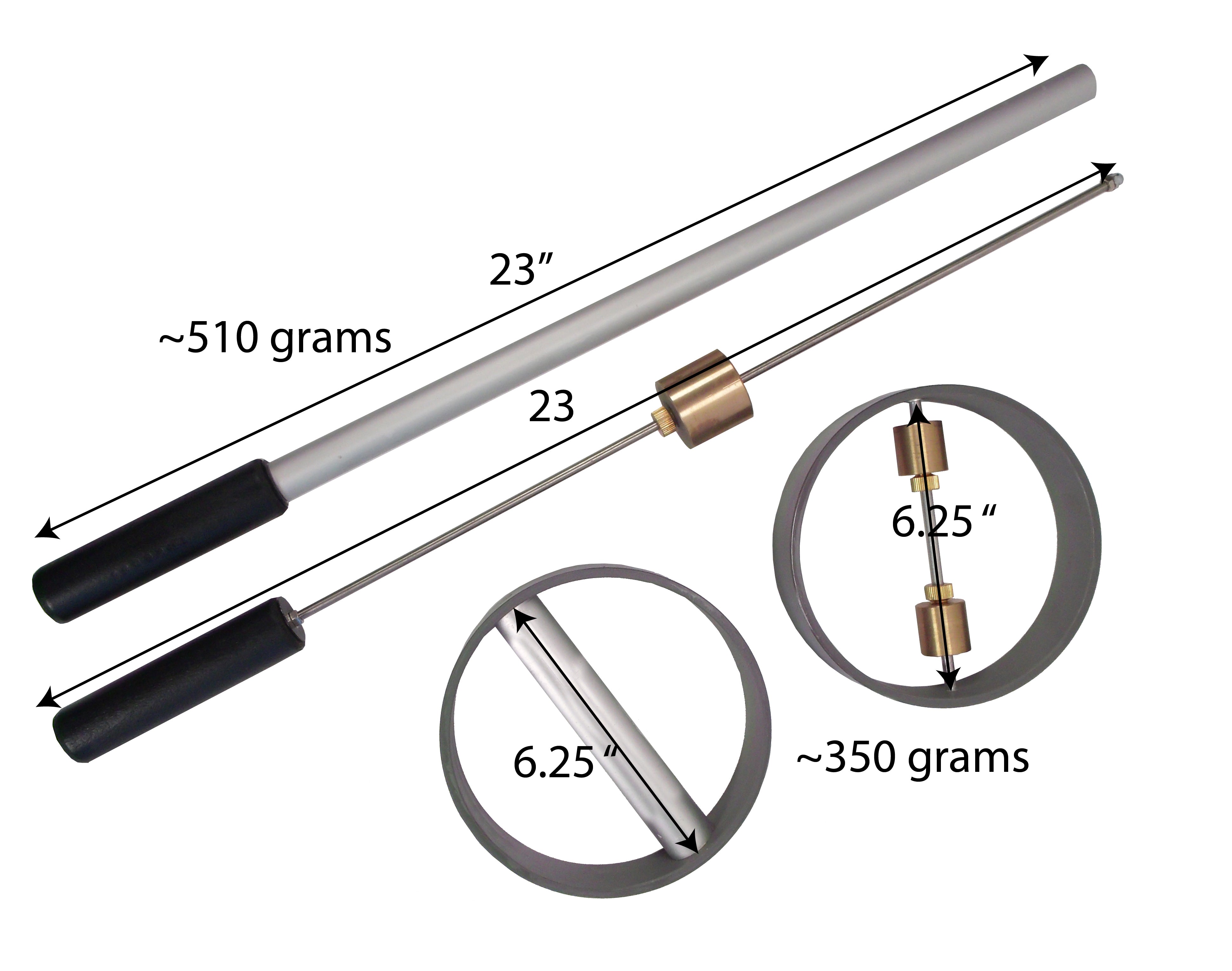 United Scientific® Moment of Inertia Kit