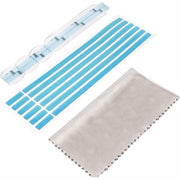 StarTech Privacy Screen Adhesive Strips & Mounting Tabs Installation Kit for Laptop/Computer Monitor Anti-Glare Privacy Filters TAA