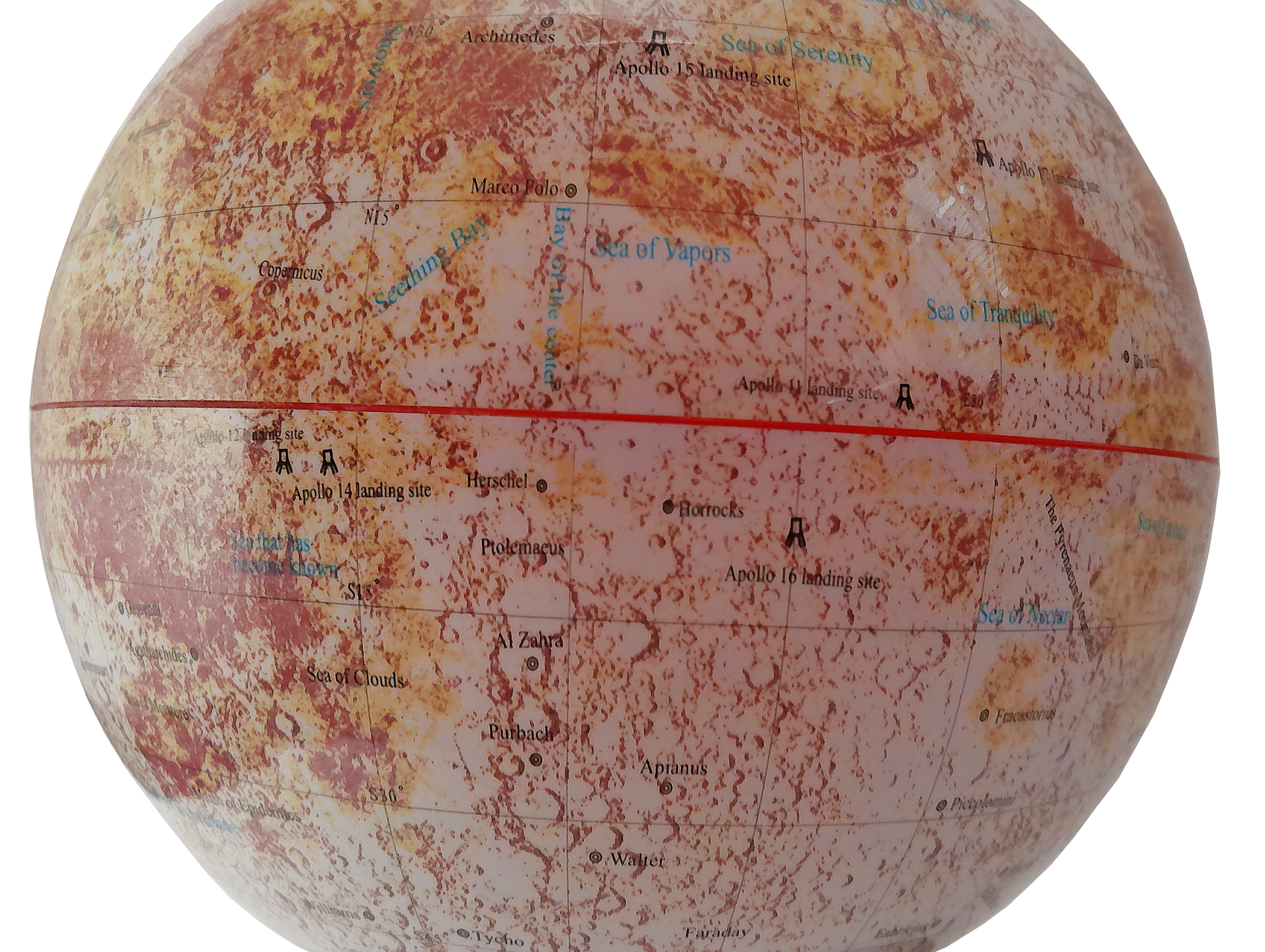 United Scientific® Moon Globe 14.2 cm