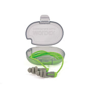 6434 Moldex Alphas Earplug, One Size, Reusable, Flanged, Corded, Gray/Green Plug, Polyurethane Plug
