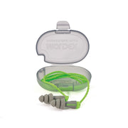 Earplug, Alphas, One Size, Reusable, Flanged, Corded, Green