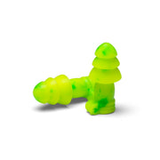 Earplug, Jetz, One Size, Reusable, Flanged, Uncorded, Green