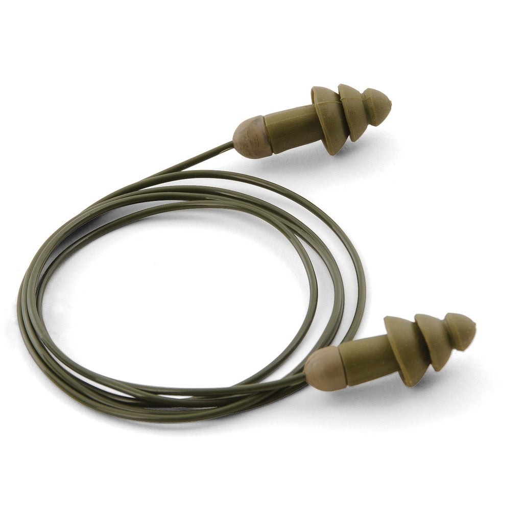 6485 Moldex Rockets Earplug, One Size, Reusable, Flanged, Corded, Camouflage Plug, Polyurethane Plug