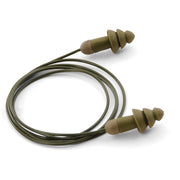 6485 Moldex Rockets Earplug, One Size, Reusable, Flanged, Corded, Camouflage Plug, Polyurethane Plug