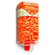 6847 Moldex Mellows Earplug Dispenser, One Size, Disposable, Foam, Tapered, Uncorded, Orange, 33 dB
