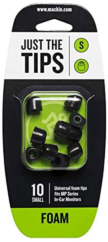 Mackie MP-SML-SILICONE-KIT Replacement Silicone Tips for MP Series In-Ear Headphones. Small