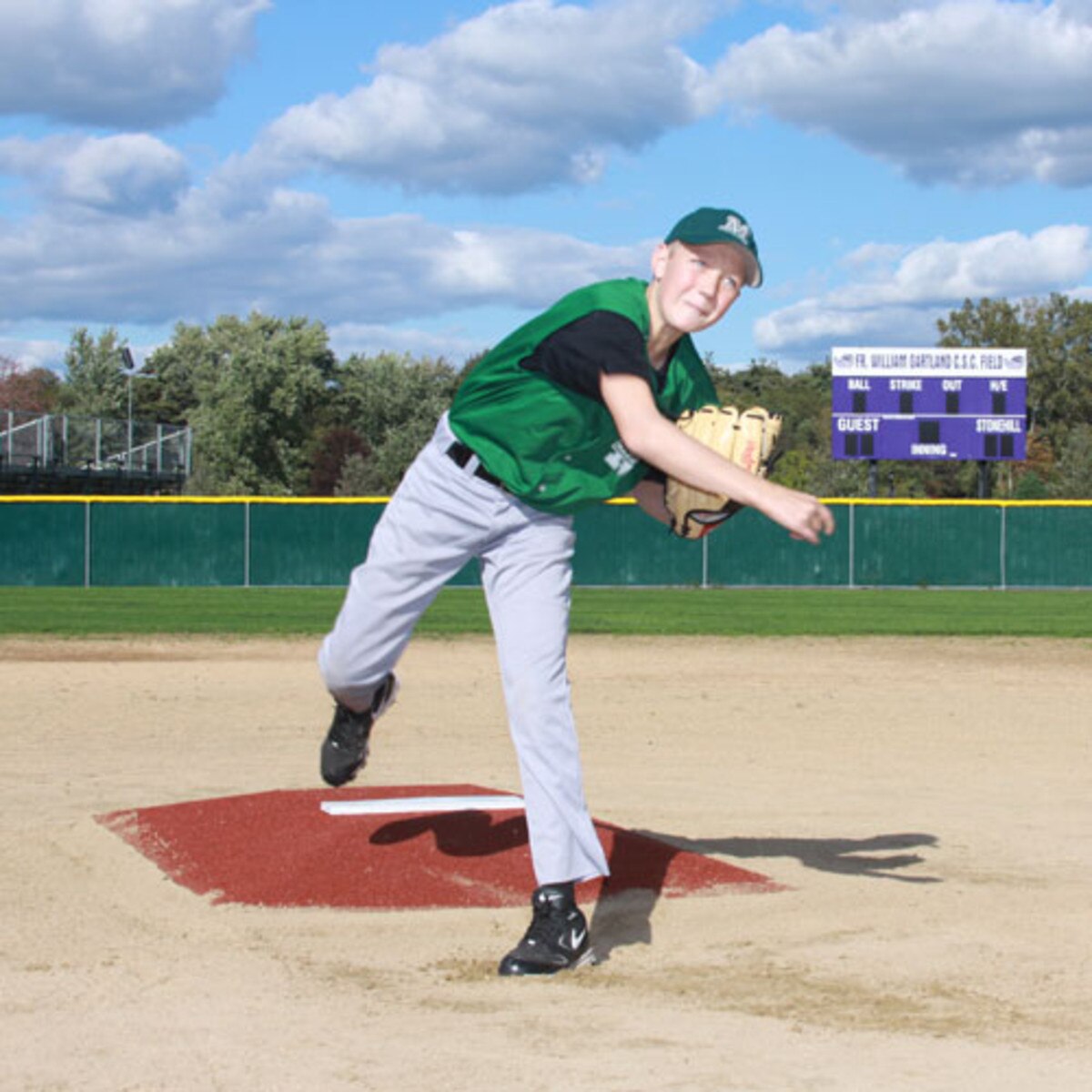 ProMounds Bronco Game Mound-Clay